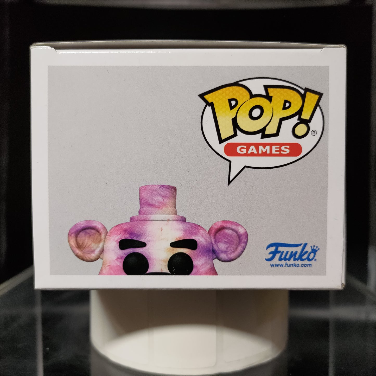 FUNKO POP! Vinyl Games RARE FNAF #878 Freddy Fazbear (Tie-Dye) [VAULTED]