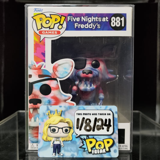 FUNKO POP! Vinyl Games RARE Five Nights at Freddy's #881 Foxy (Tie-Dye) [VAULTED]