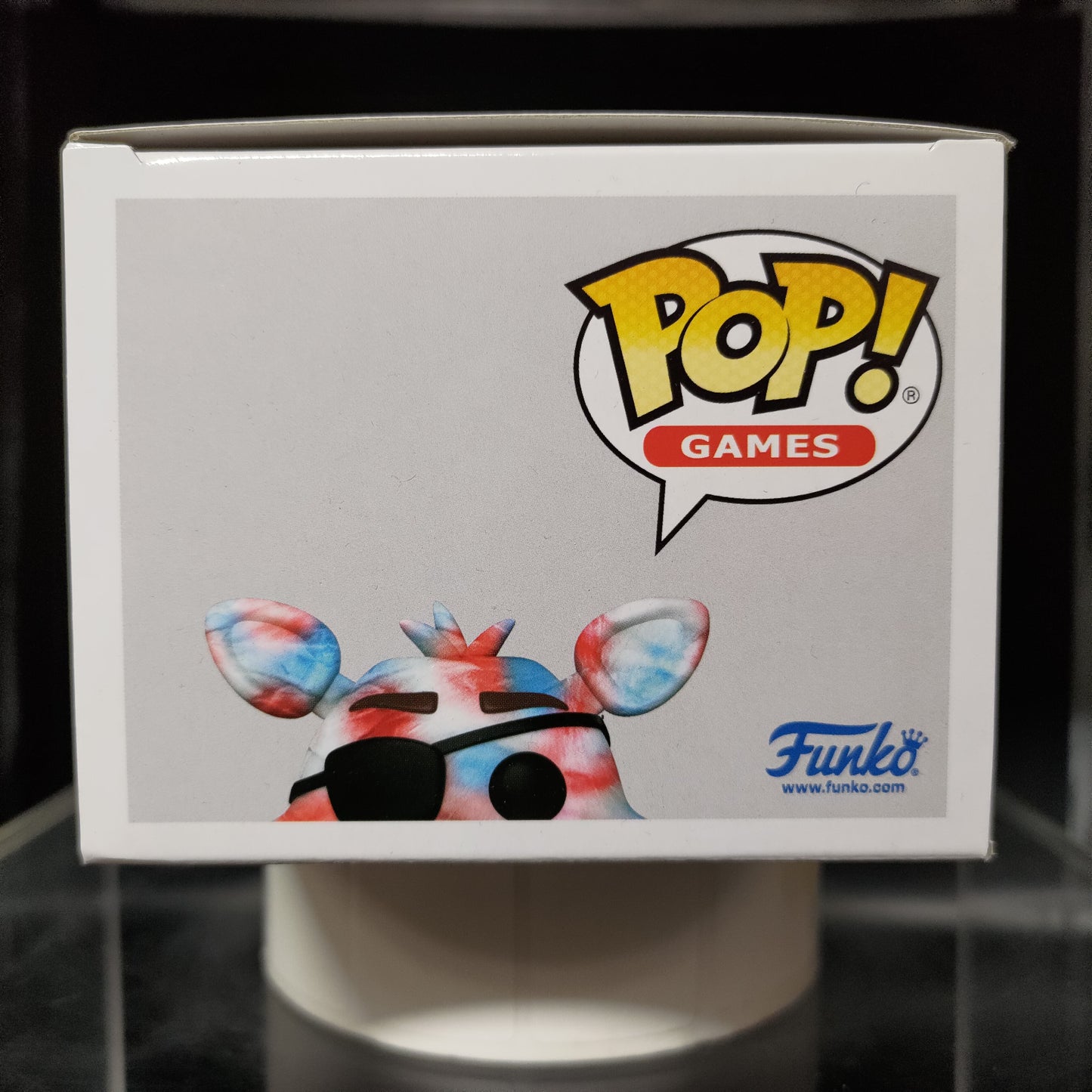 FUNKO POP! Vinyl Games RARE Five Nights at Freddy's #881 Foxy (Tie-Dye) [VAULTED]