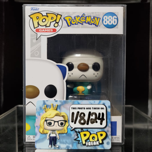 FUNKO POP! Vinyl Games RARE Pokemon #886 Oshawott [VAULTED]