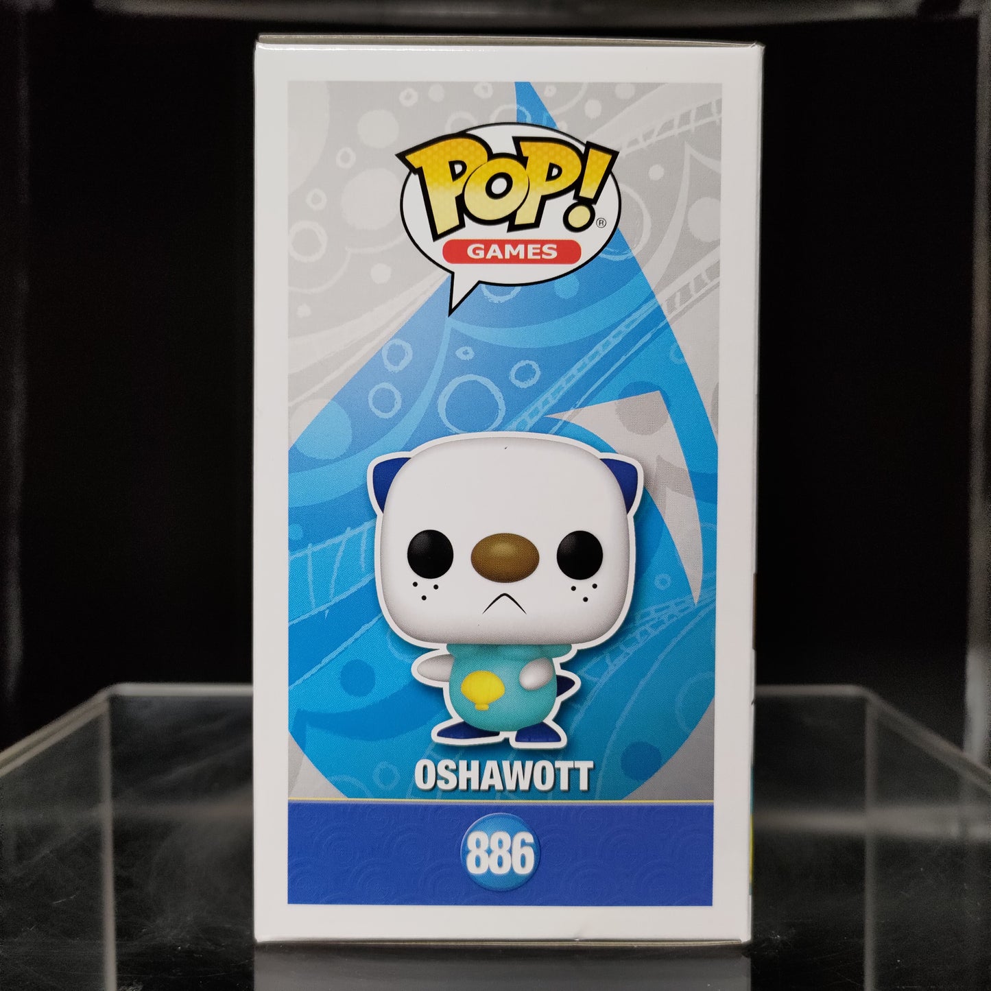 FUNKO POP! Vinyl Games RARE Pokemon #886 Oshawott [VAULTED]