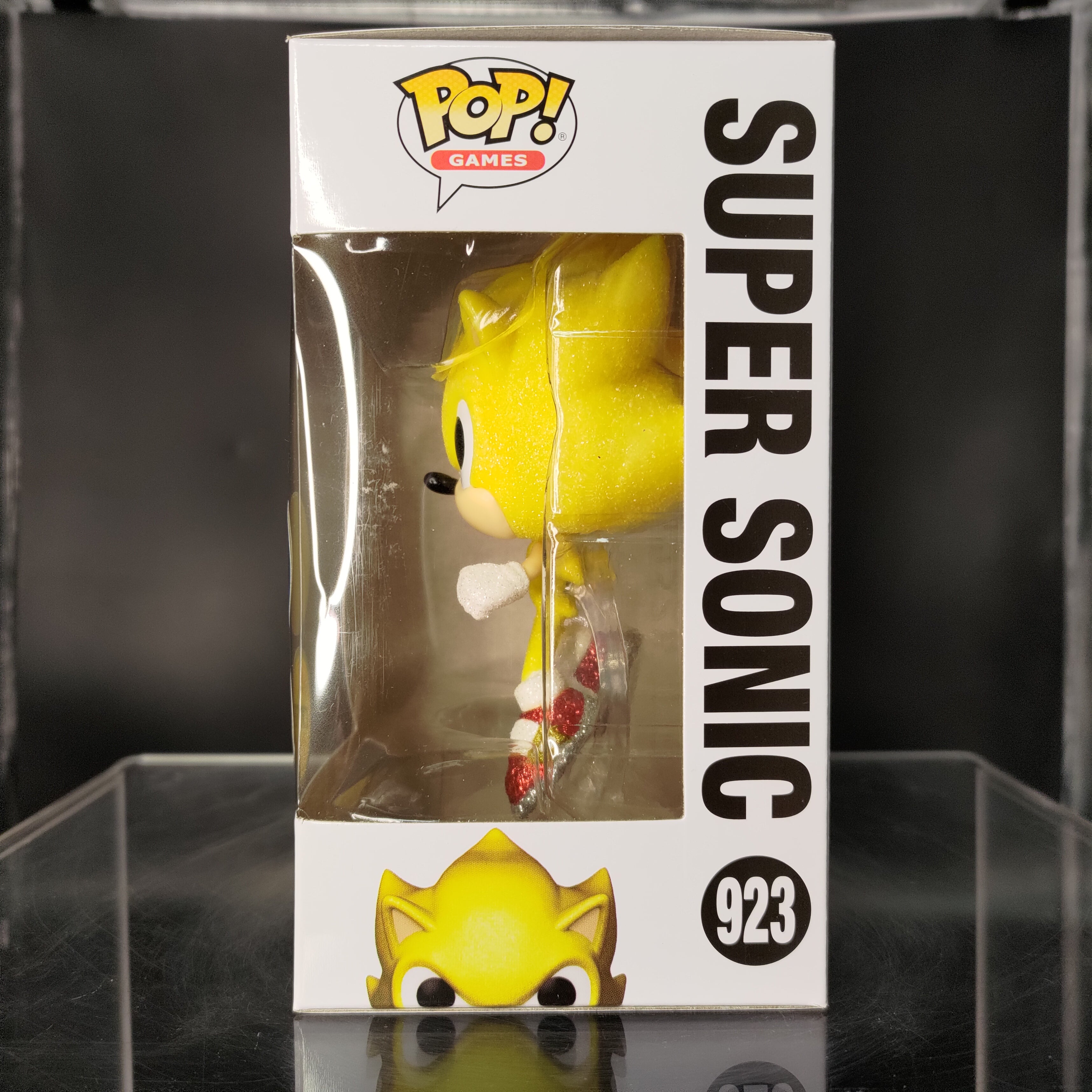 FUNKO POP! Vinyl RARE Sonic The Hedgehog #923 Super Sonic (Golden