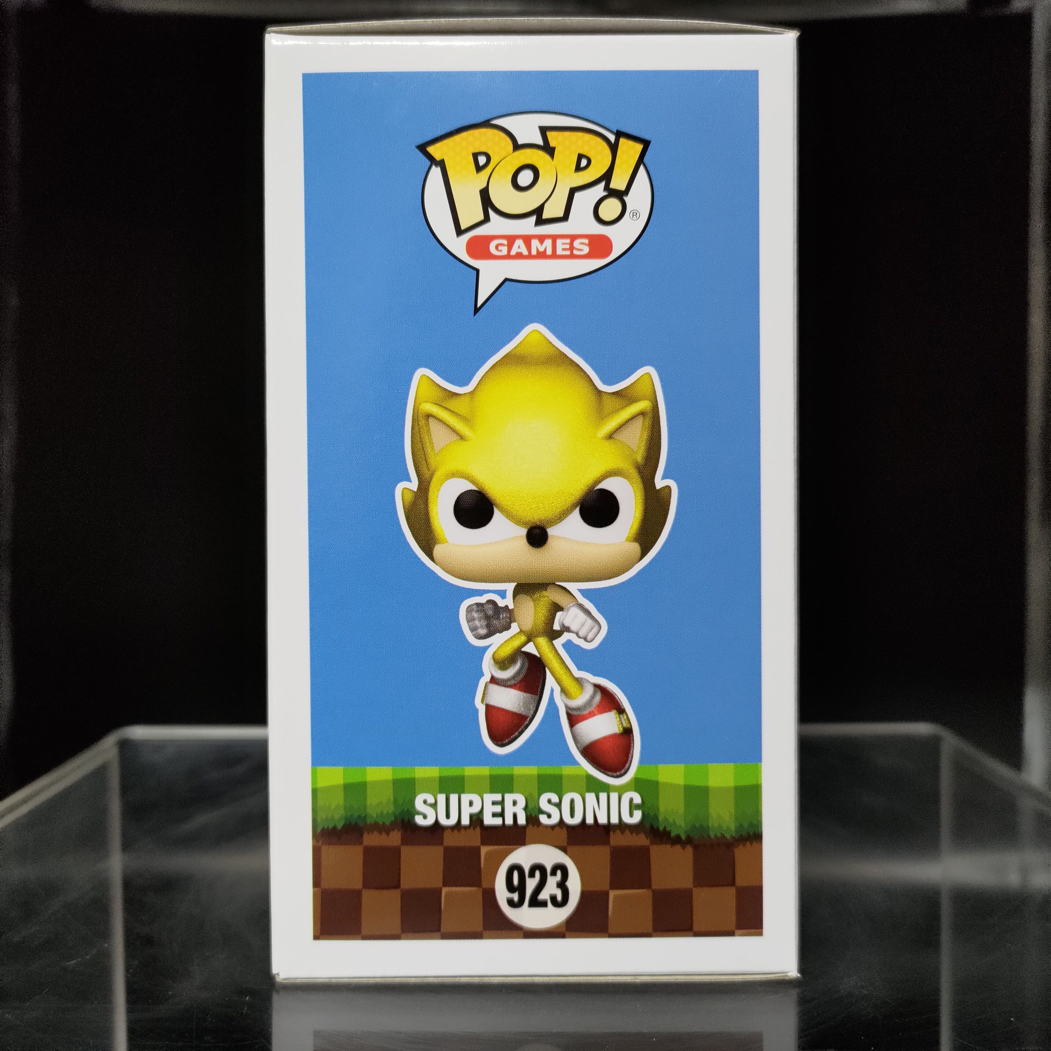 FUNKO POP! Vinyl RARE Sonic The Hedgehog #923 Super Sonic (Golden