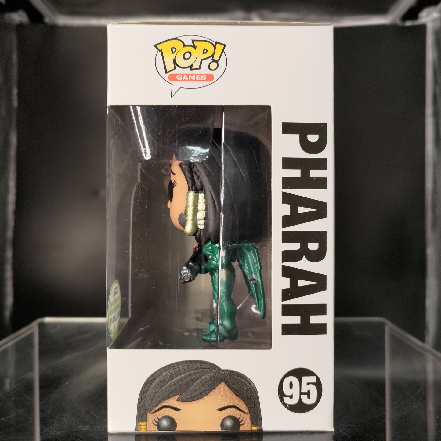 FUNKO POP! Vinyl Games RARE Overwatch #95 Pharah (Emerald) [Spring Convention] [VAULTED]