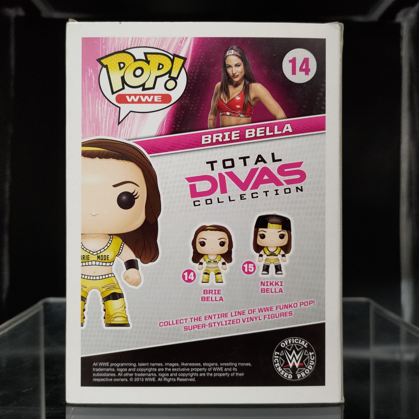 FUNKO POP! Vinyl WWE RARE Total Divas #14 Brie Bella [VAULTED]