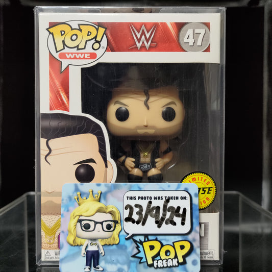 FUNKO POP! Vinyl WWE RARE #47 Razor Ramon (Black Outfit) [Chase] [VAULTED]