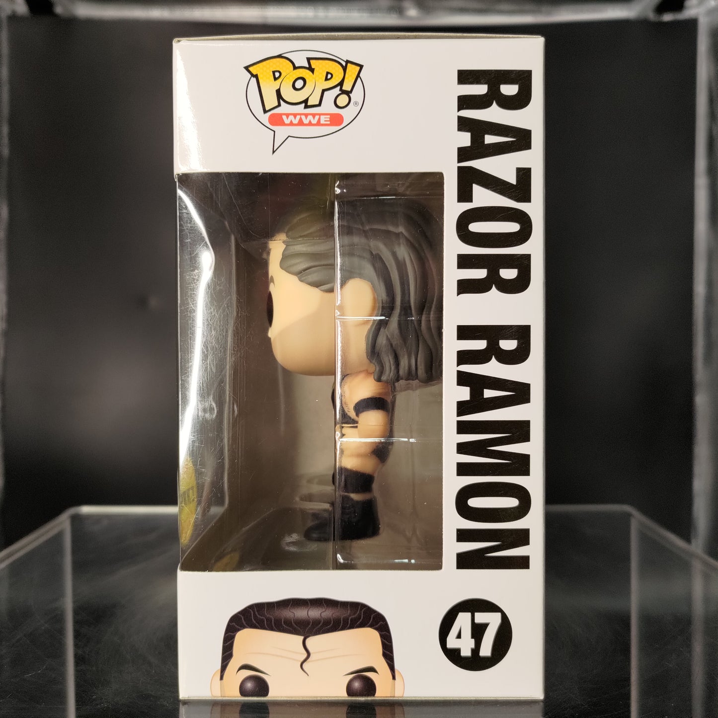 FUNKO POP! Vinyl WWE RARE #47 Razor Ramon (Black Outfit) [Chase] [VAULTED]