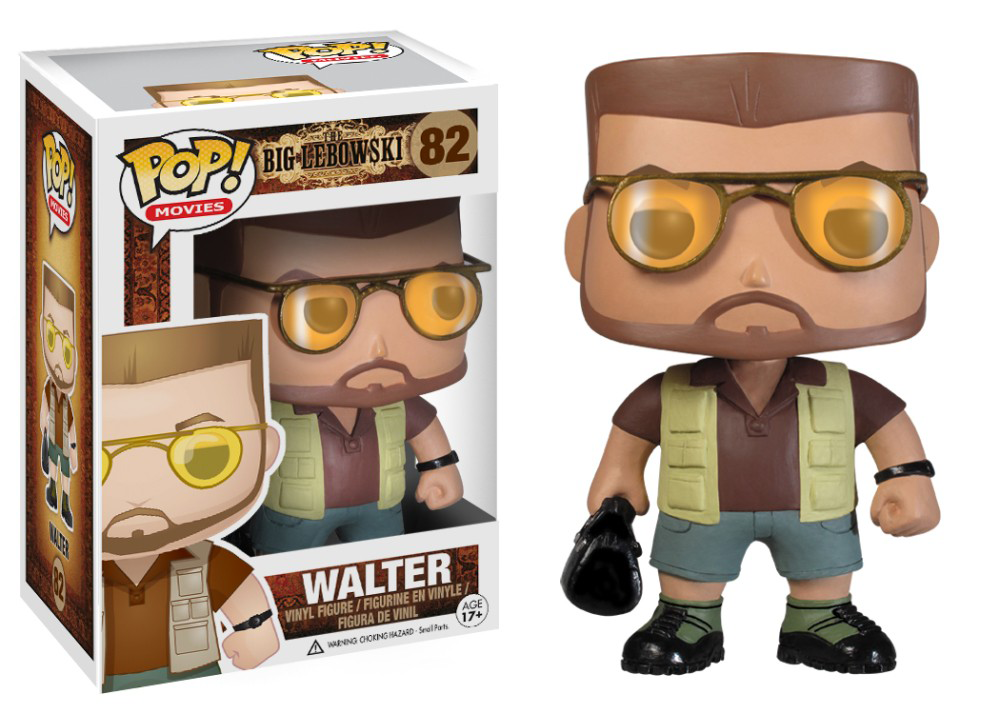 FUNKO POP! Vinyl Movies RARE The Big Lebowski #82 Walter [VAULTED]