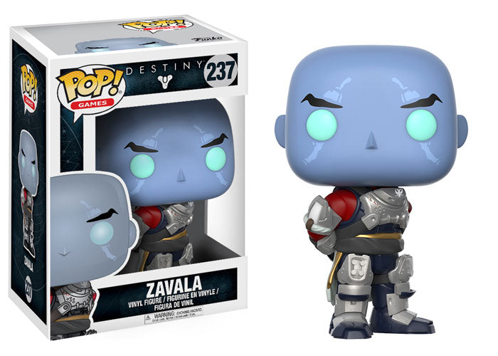 FUNKO POP! Vinyl Games RARE Destiny #237 Zavala [VAULTED]