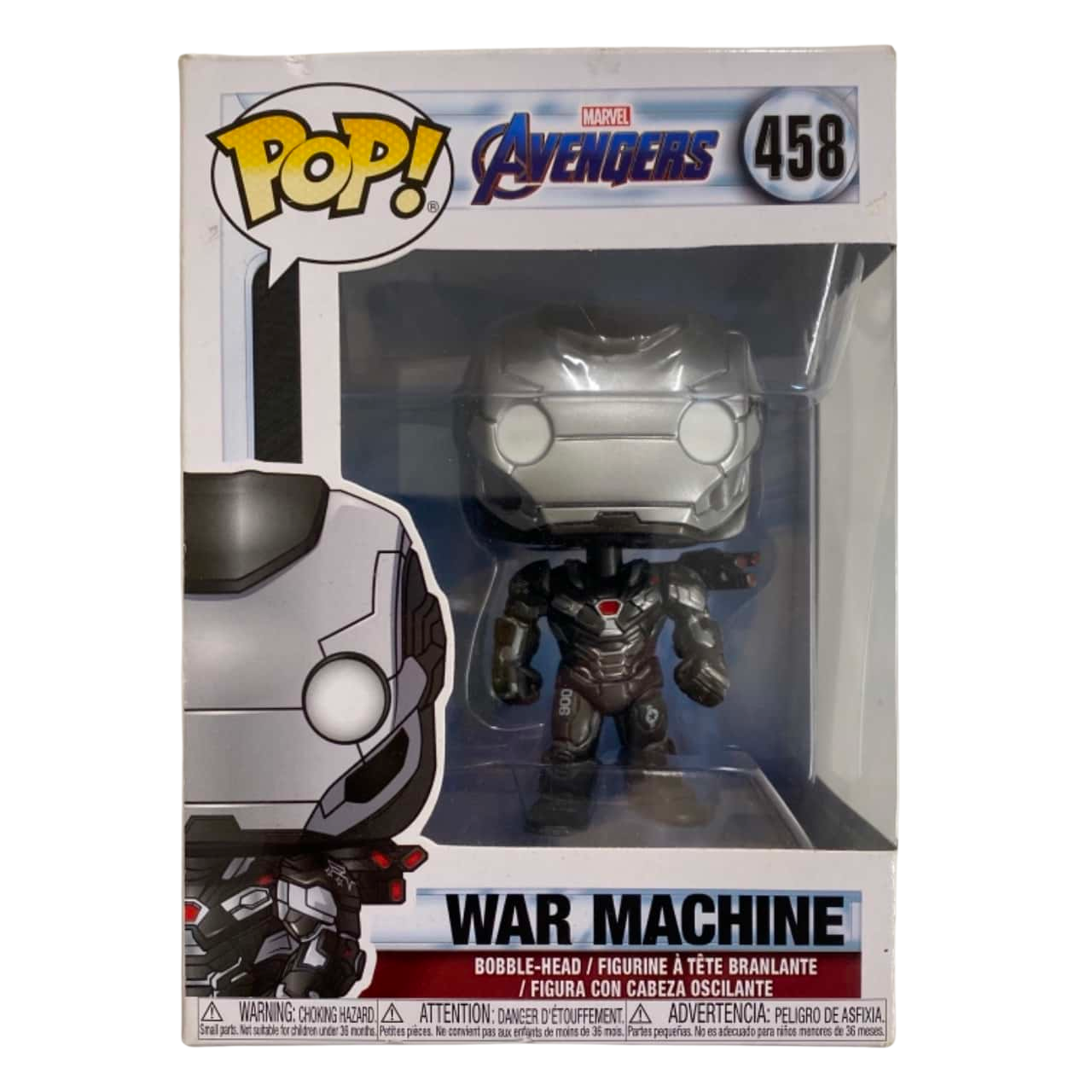 FUNKO POP! Bobble-Head Marvel RARE Avengers #458 War Machine (Endgame) [VAULTED]