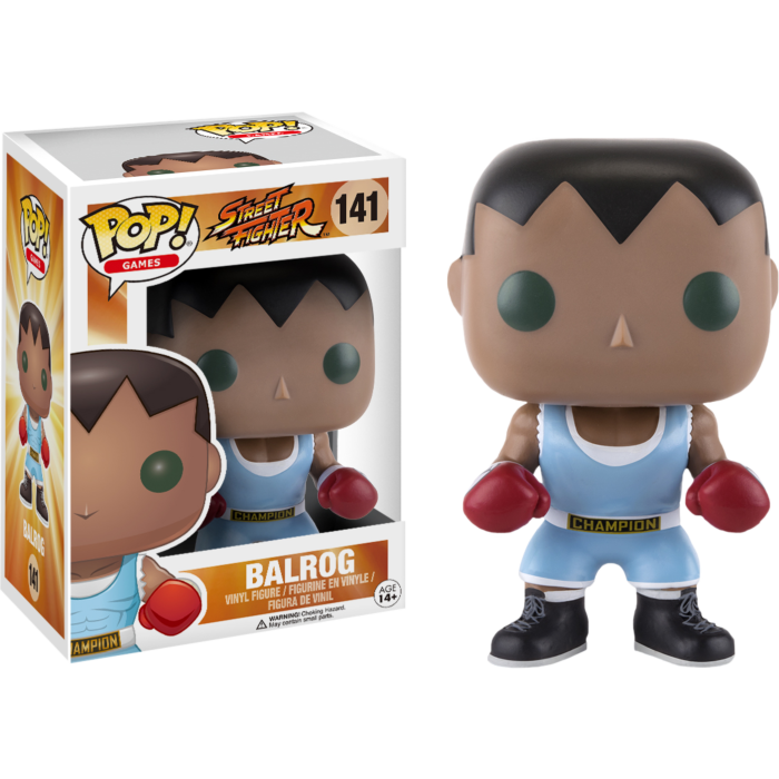 FUNKO POP! Vinyl Games RARE Street Fighter #141 Balrog (Street Fighter) [VAULTED]