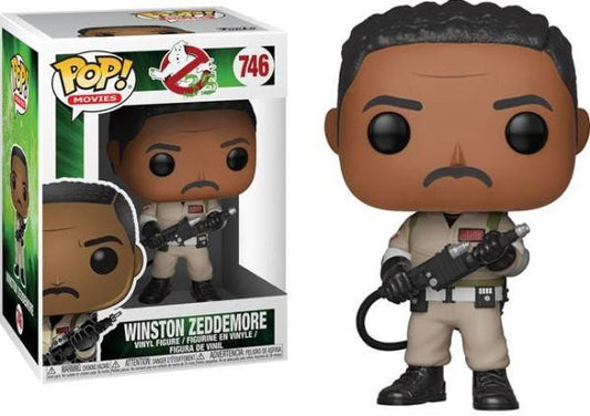 FUNKO POP! Vinyl Movies RARE Ghostbusters #746 Winston Zeddemore [VAULTED]