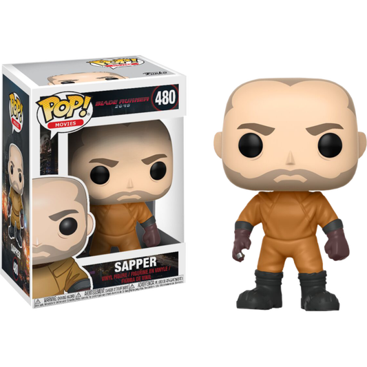 FUNKO POP! Vinyl Movies RARE Blade Runner 2049 #480 Sapper [VAULTED]