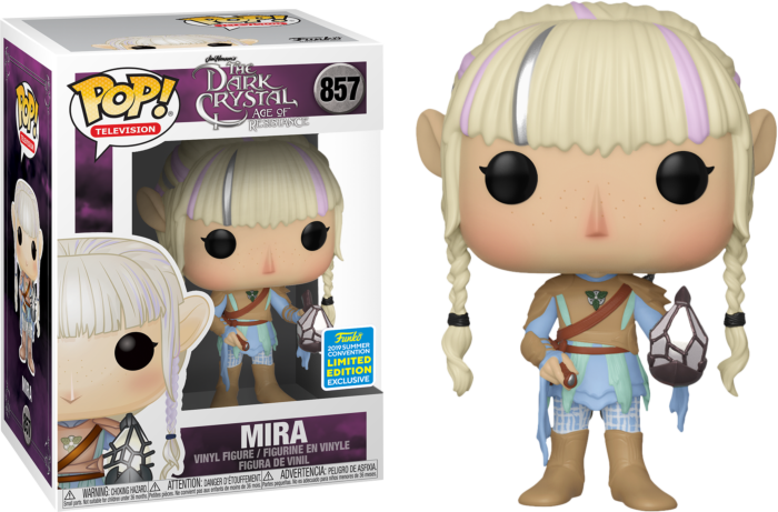 FUNKO POP! Vinyl Television RARE The Dark Crystal Age of Resistance #1041 Mira (Holding Crystal) [Summer Convention] [VAULTED]