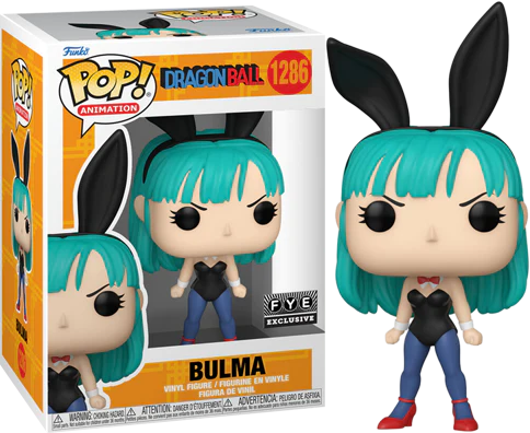 FUNKO POP! Vinyl Animation RARE Dragonball #1286 Bulma (Bunny) [Funko Special Edition] [VAULTED]