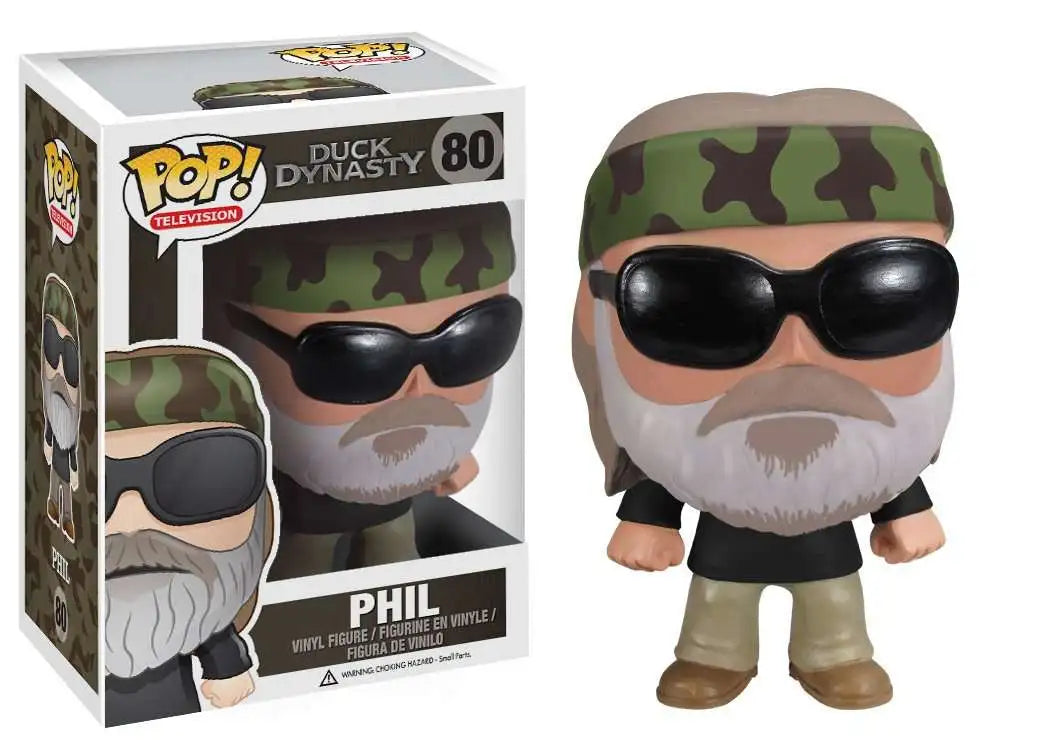 FUNKO POP! Vinyl Television RARE Duck Dynasty #80 Phil [VAULTED]