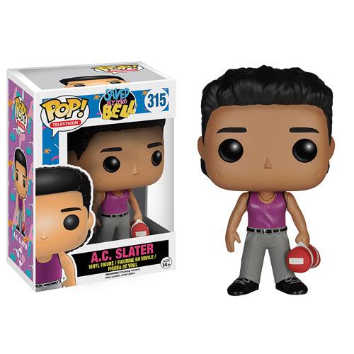 FUNKO POP! Vinyl Television RARE Saved By The Bell #315 A.C. Slater [VAULTED]