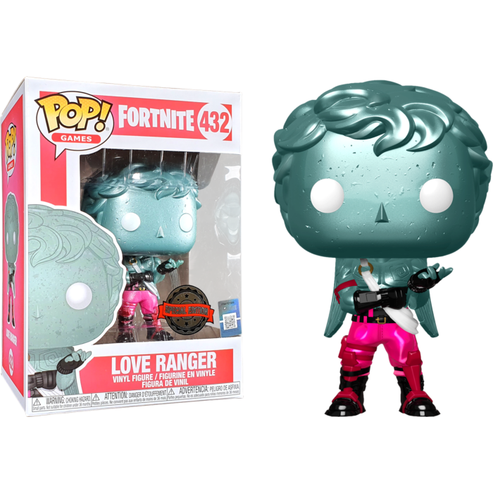 FUNKO POP! Vinyl Games RARE Fortnite #432 Love Ranger [VAULTED]