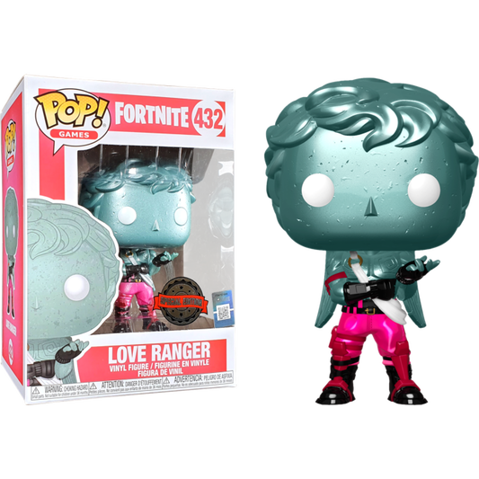 FUNKO POP! Vinyl Games RARE Fortnite #432 Love Ranger [VAULTED]