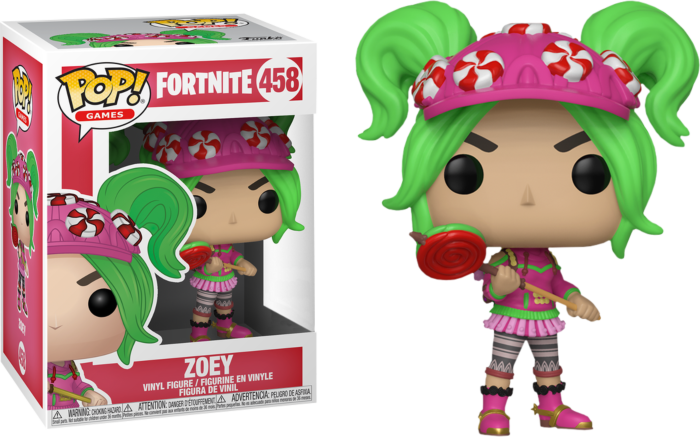 FUNKO POP! Vinyl Games RARE Fortnite #458 Zoey [VAULTED]