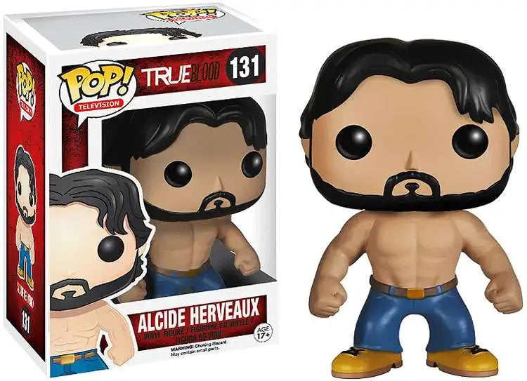 FUNKO POP! Vinyl Television RARE True Blood #131 Alcide Herveaux [VAULTED]