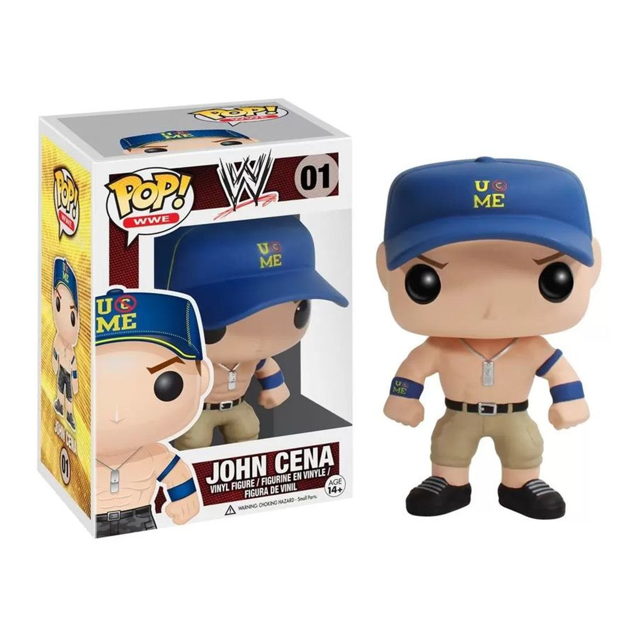 FUNKO POP! Vinyl WWE RARE #01 John Cena [VAULTED]