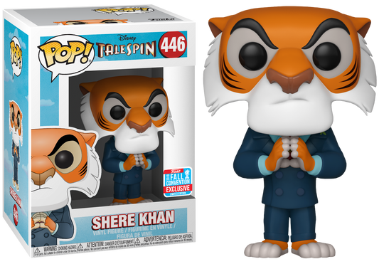 FUNKO POP! Vinyl Disney RARE Talespin #446 Shere Khan (Hands Together) [Fall Convention] [VAULTED]