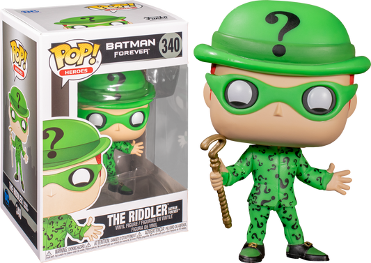 FUNKO POP! Vinyl Movies RARE Batman Forever #340 The Riddler (Batman Forever) [VAULTED]