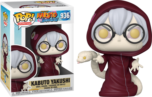 FUNKO POP! Vinyl Animation RARE Naruto Shippuden #936 Kabuto Yakushi [VAULTED]