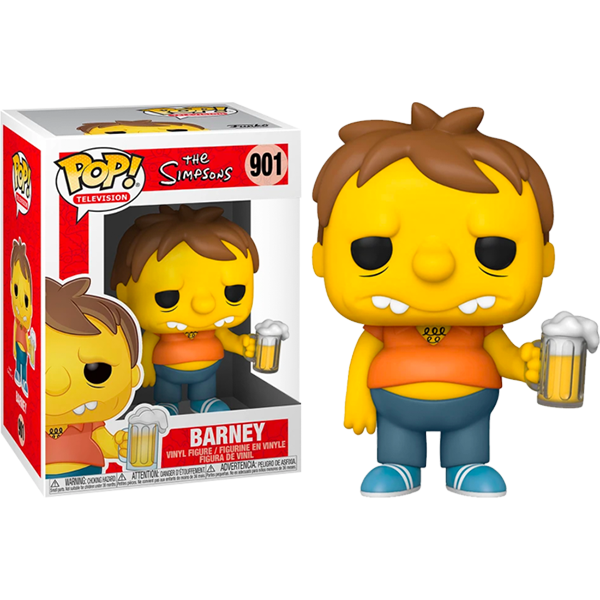 FUNKO POP! Vinyl Television RARE The Simpsons #901 Barney Gumble [VAULTED]