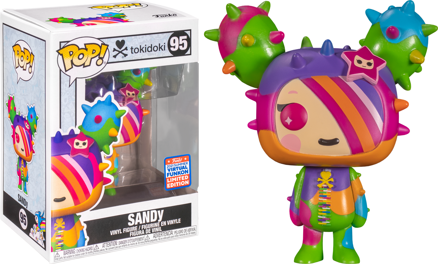 FUNKO POP! Vinyl RARE Tokidoki #95 SANDy (Rainbow) [Summer Convention] [VAULTED]