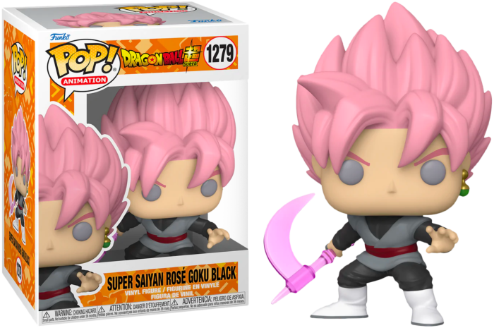 FUNKO POP! Vinyl Animation RARE Dragonball Super #1279 Super Saiyan Rose Goku Black [VAULTED]