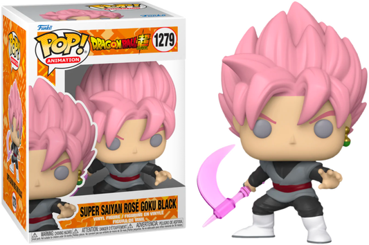 FUNKO POP! Vinyl Animation RARE Dragonball Super #1279 Super Saiyan Rose Goku Black [VAULTED]