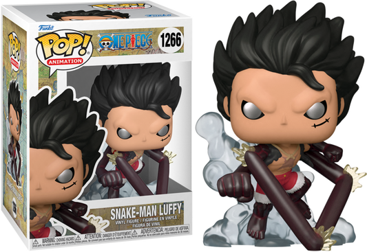 FUNKO POP! Vinyl Animation RARE One Piece #1266 Snake-Man Luffy [VAULTED]