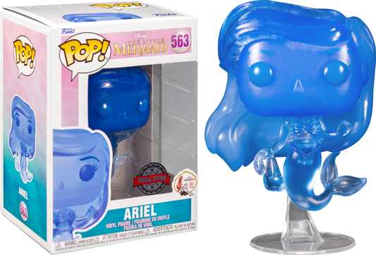 FUNKO POP! Vinyl Disney RARE The Little Mermaid #563 Ariel (w/ Bag) (Translucent) [Funko Special Edition] [VAULTED]