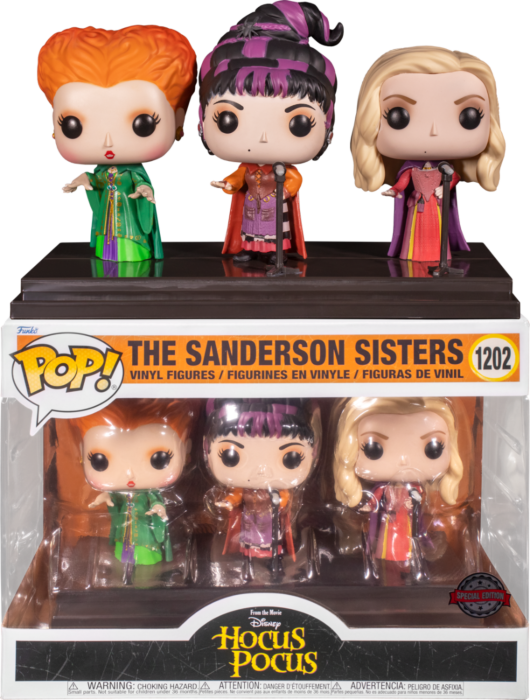 FUNKO POP! Vinyl Disney RARE Hocus Pocus #1202 The Sanderson Sisters [Funko Special Edition] [VAULTED]