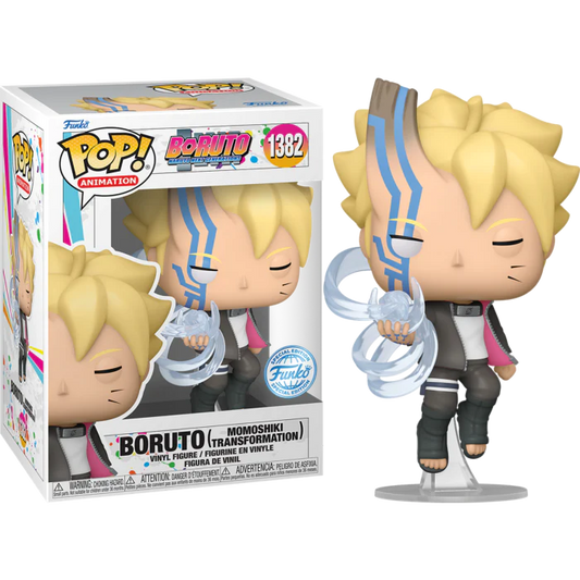 FUNKO POP! Vinyl Animation RARE Boruto: Naruto Next Generations #1382 Boruto (Momoshiki Transformation) (GITD) [Funko Special Edition | Chase] [VAULTED]