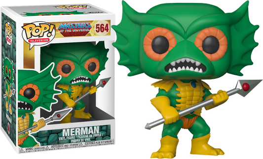 FUNKO POP! Vinyl Television RARE Masters of the Universe #564 Merman [VAULTED]