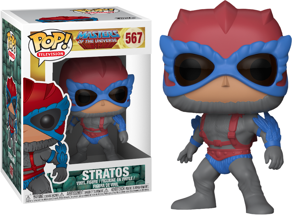 FUNKO POP! Vinyl Television RARE Masters of the Universe #567 Stratos [VAULTED]