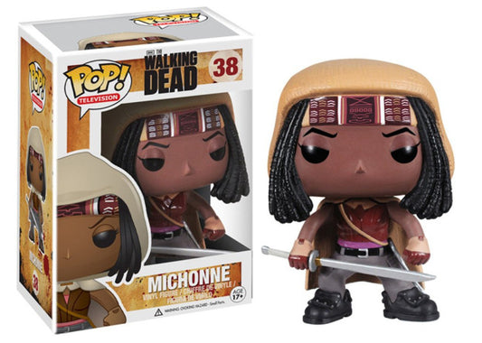 FUNKO POP! Vinyl Television RARE The Walking Dead #38 Michonne [VAULTED]