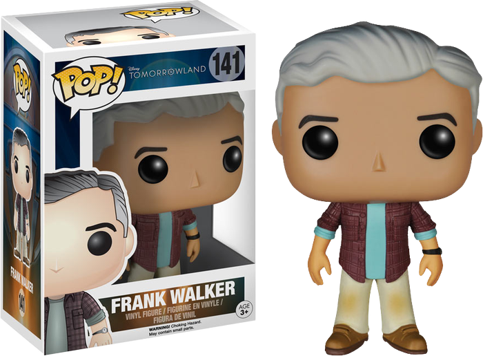 FUNKO POP! Vinyl Disney RARE Tomorrowland #141 Frank Walker [VAULTED]