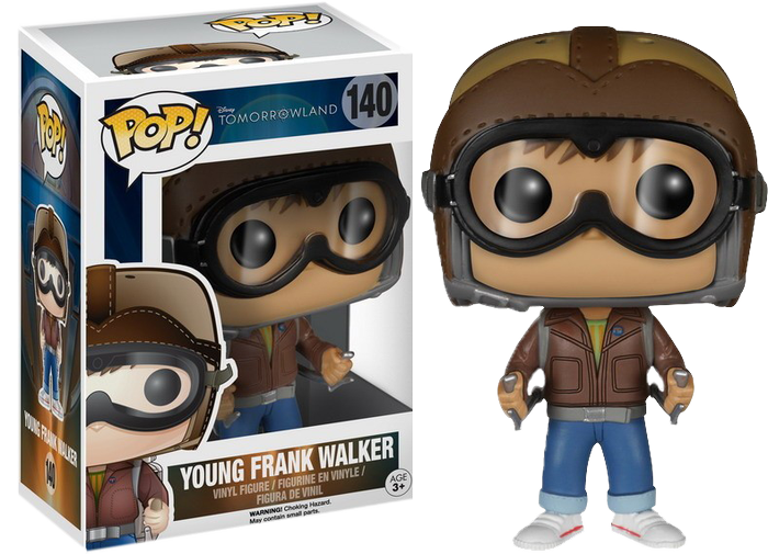 FUNKO POP! Vinyl Disney RARE Tomorrowland #140 Young Frank Walker [VAULTED]