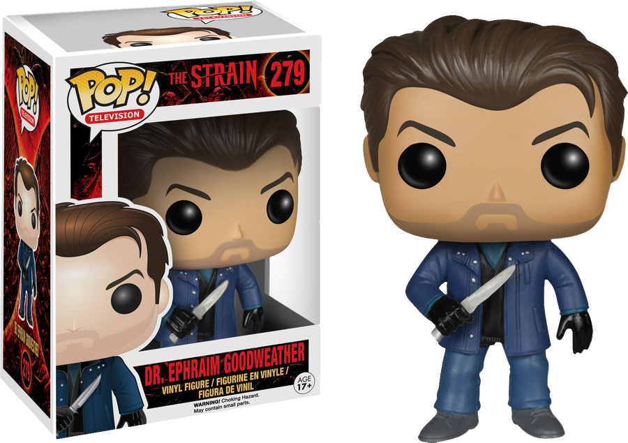 FUNKO POP! Vinyl Television RARE The Strain #279 Dr. Ephraim Goodweather [VAULTED]