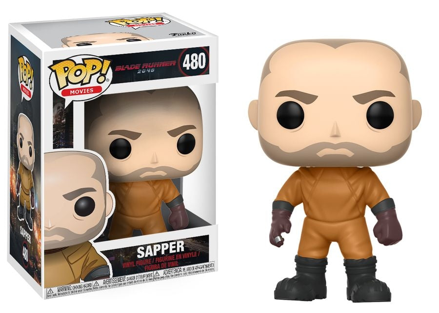 FUNKO POP! Vinyl Movies RARE Blade Runner 2049 #480 Sapper [VAULTED]