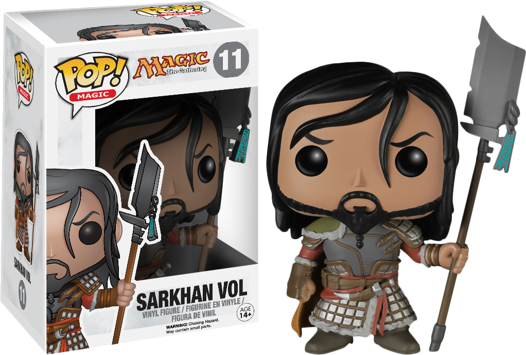 FUNKO POP! Vinyl Magic RARE Magic The Gathering #11 Sarkhan Vol [VAULTED]