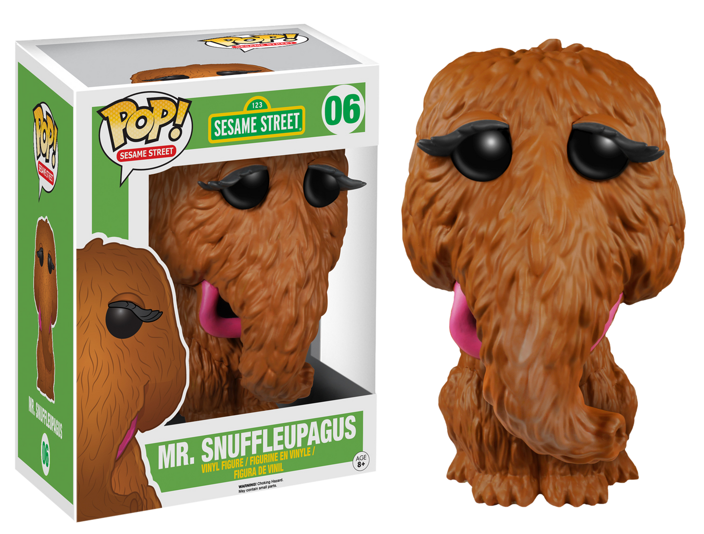 FUNKO POP! Vinyl Sesame Street RARE #06 Mr. Snuffleupagus [VAULTED]