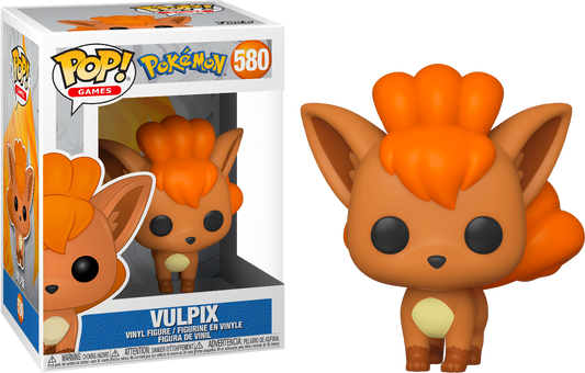 FUNKO POP! Vinyl Games RARE Pokemon #580 Vulpix [VAULTED]