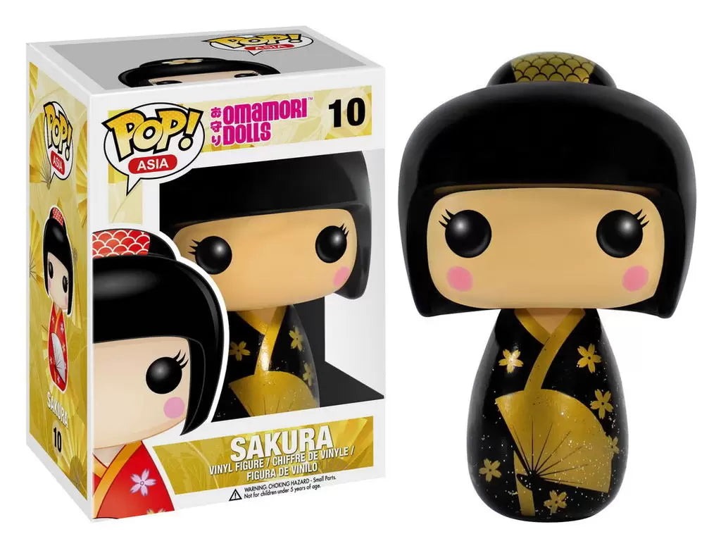 FUNKO POP! Vinyl Asia RARE Omamori Dolls #10 Sakura [VAULTED]