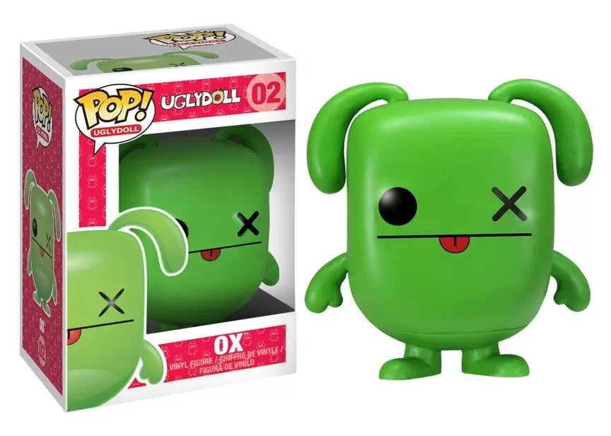 FUNKO POP! Vinyl Uglydoll RARE #02 Ox (GITD) [Chase] [VAULTED]