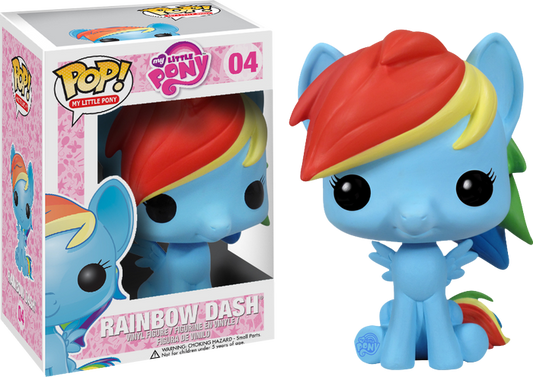 FUNKO POP! Vinyl My Little Pony RARE #04 Rainbow Dash [VAULTED]